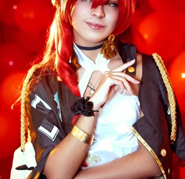 Belo cosplay da Himeko, de Honkai Star Rail, da Fersunny